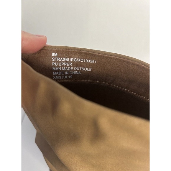 XOXO Women's Strasburg Slouch Boots Tan Size 8M New in Box - Picture 9 of 10